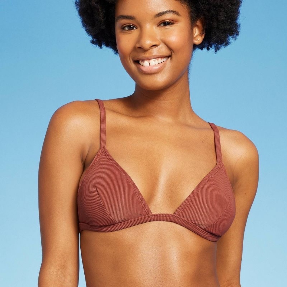 Rust Triangle Bikini